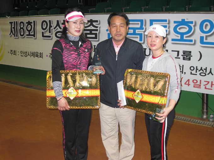 제9회안성맞춤전국동호인테니스대회 국화부입상자