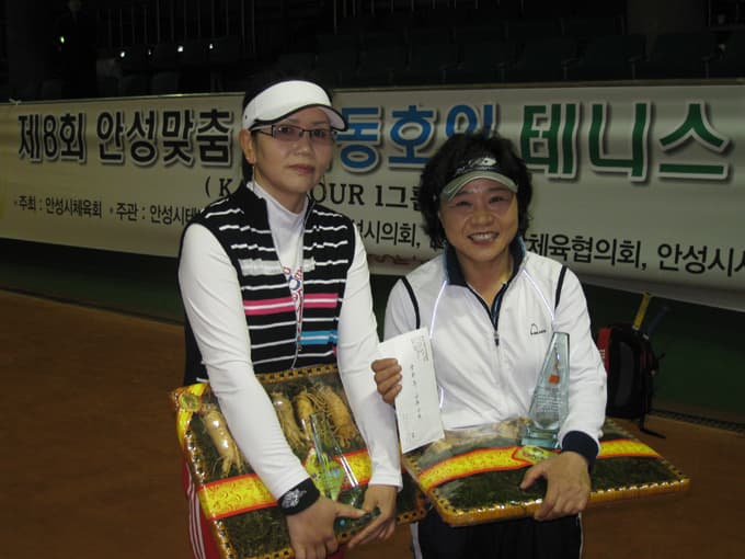 제9회안성맞춤전국동호인테니스대회 국화부입상자