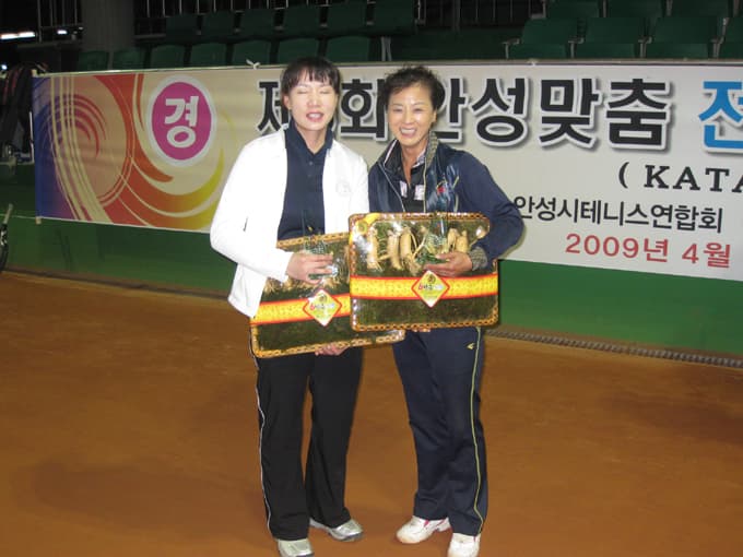 제9회안성맞춤전국동호인테니스대회 국화부입상자